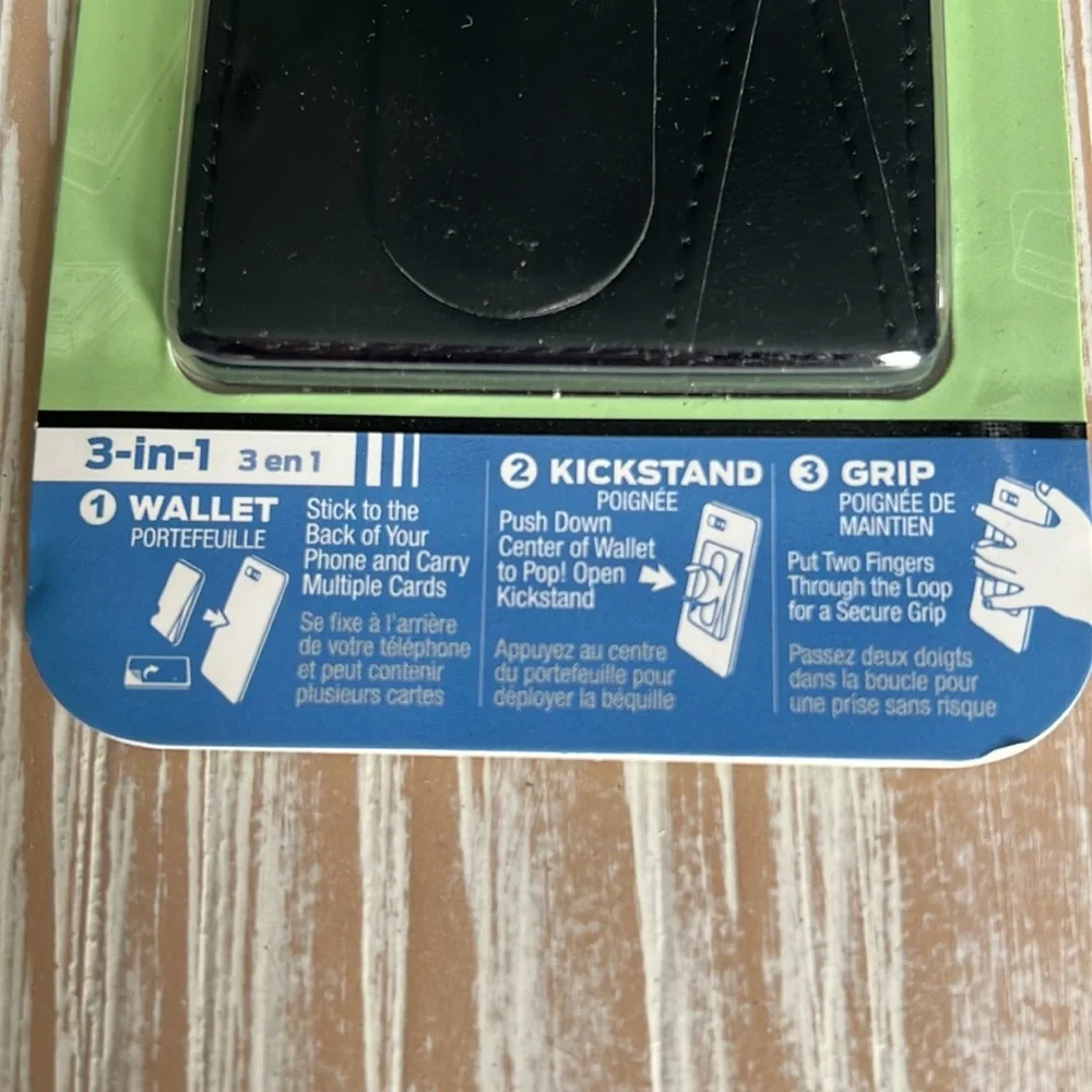 Pop! Walletz 3 in 1 Phone Wallet, Kickstand, and Grip NWT